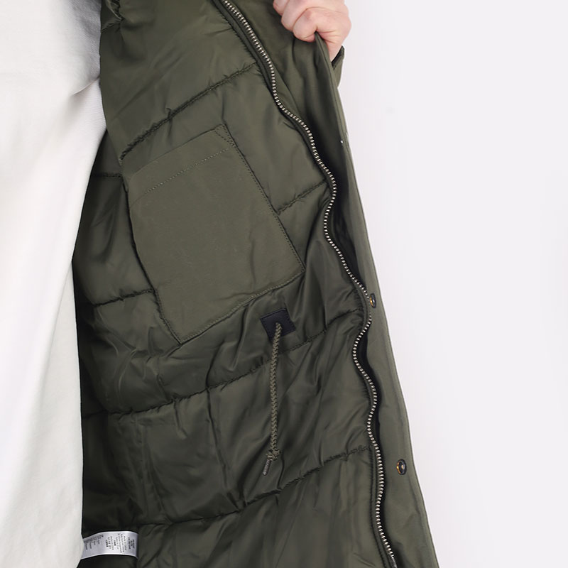 Мужская куртка Alpha Industries N-3B Altitude Mod Parka (MJN51500C1 dark green)  - цена, описание, фото 7